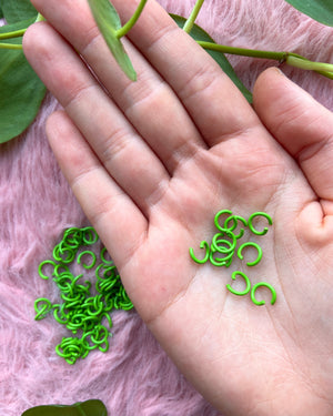 Open image in slideshow, 10 Pcs Colorful Jump Rings
